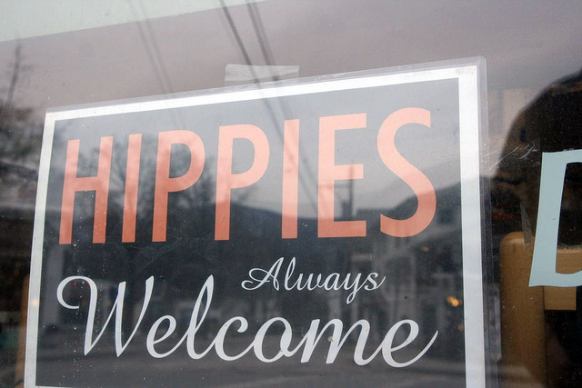 hippies welcome