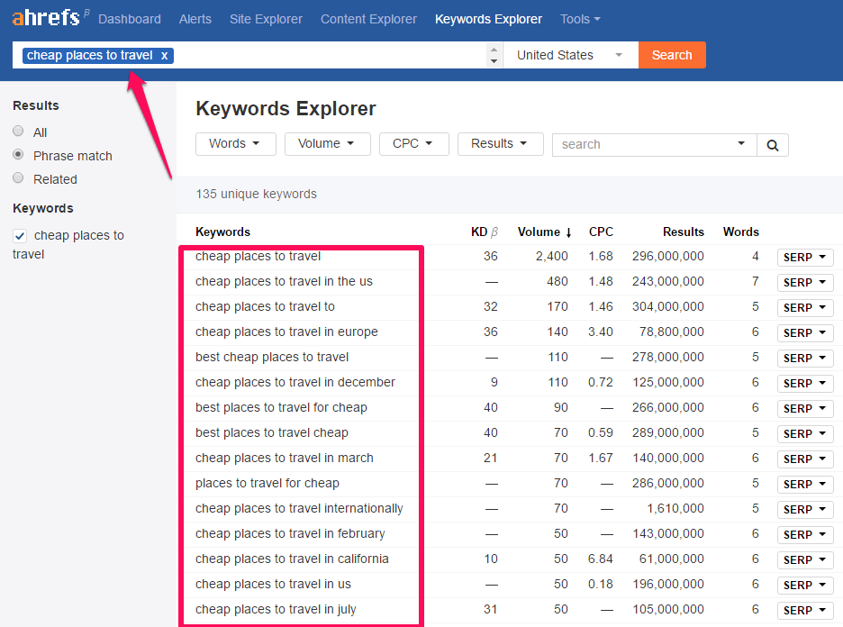 keywords-explorer6