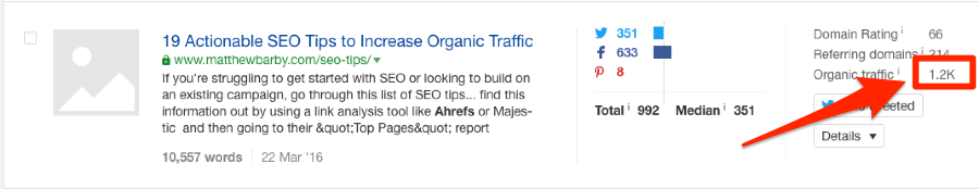 matthew barby article content explorer traffic