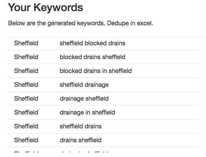 final smb keywords