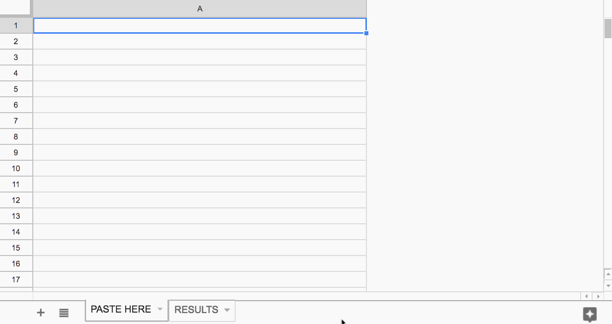 keywords everywhere spreadsheet results