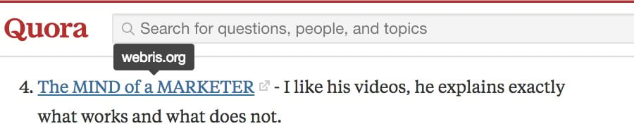 quora contesta