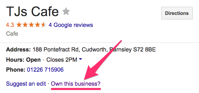 Google My Business Citations