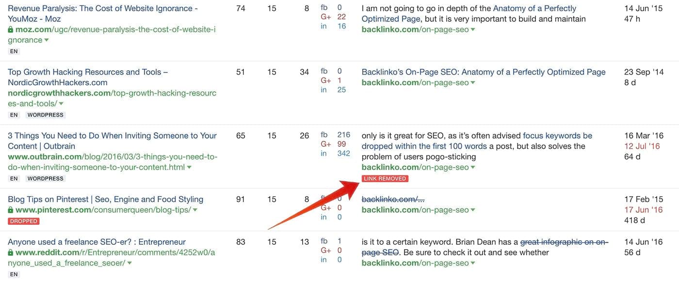 backlinko link removed