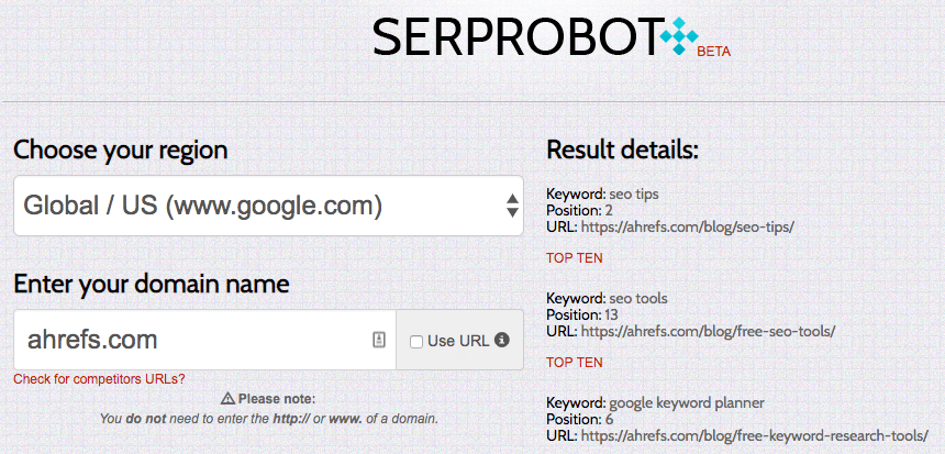 serprobot 1