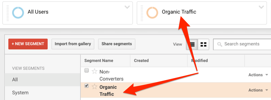 add segment analytics 