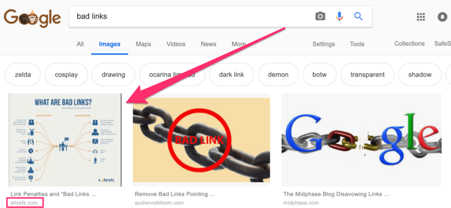 bad links