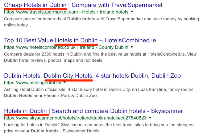 dublin hotel more search results