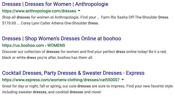 hasil google untuk pakaian