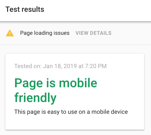 mobile friendly google 1 