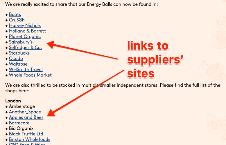 supplier links 1