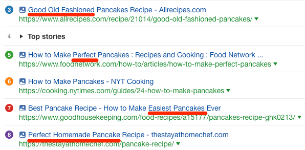 how to make pancakes angle