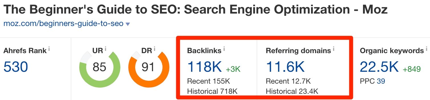 Guide moz débutant pour seo backlinks rd