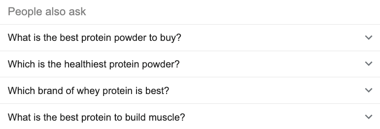 people also ask best protein powder