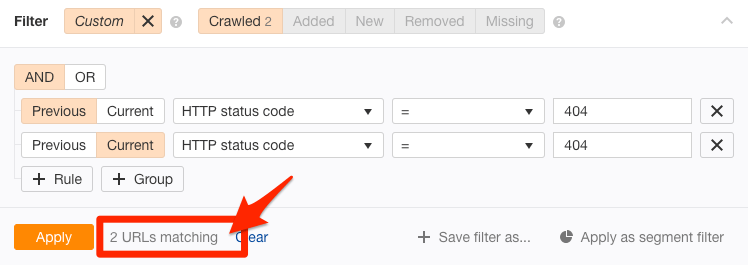 précédente analyse en cours "srcset =" https://ahrefs.com/blog/wp-content/uploads/2019/05/previous-current-crawl.png 748w, https://ahrefs.com/blog/wp-content/ uploads / 2019/05 / précédent-actuel-crawl-680x241.png 680w "tailles =" (largeur maximale: 748px) 100vw, 748px