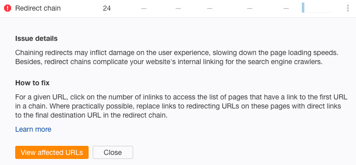 redirect chain