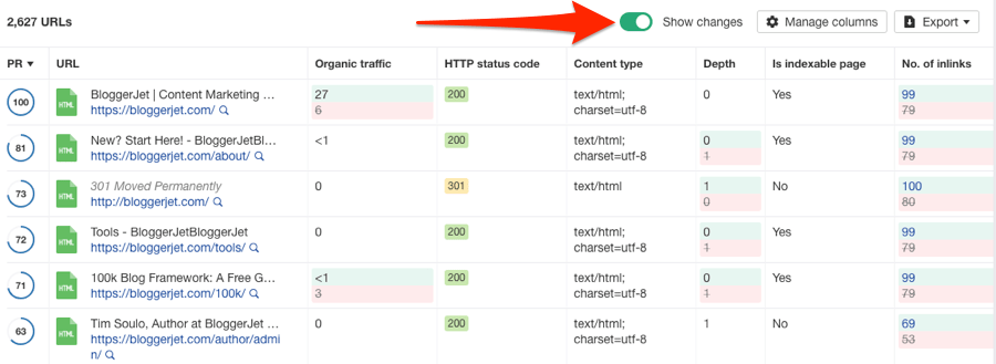 affiche les changements "srcset =" https://ahrefs.com/blog/wp-content/uploads/2019/05/show-changes.png 900w, https://ahrefs.com/blog/wp-content/uploads/2019 /05/show-changes-768x281.png 768w, https://ahrefs.com/blog/wp-content/uploads/2019/05/show-changes-680x249.png 680w "values ​​=" (largeur maximale: 900px ) 100vw, 900px