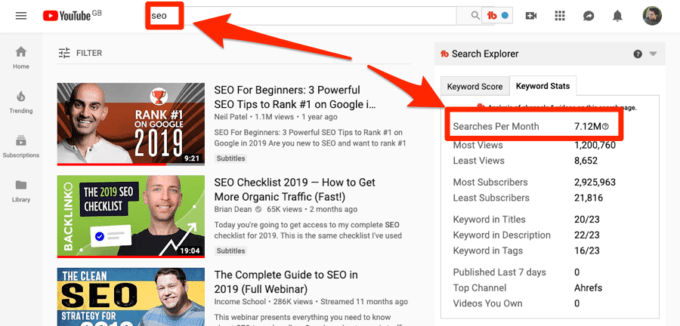 8 Best Youtube Keyword Tools Free And Paid