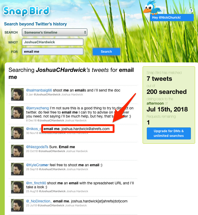 snapbird "srcset =" https://ahrefs.com/blog/wp-content/uploads/2019/08/snapbird.jpg 754w, https://ahrefs.com/blog/wp-content/uploads/2019/08/ snapbird-391x425.jpg 391w "tailles =" (largeur maximale: 754 pixels) 100vw, 754 pixels