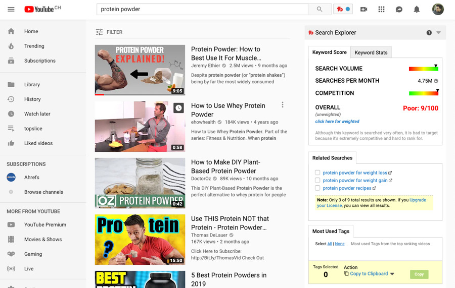 8 best youtube keyword tools free and