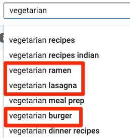 vegetarian youtube