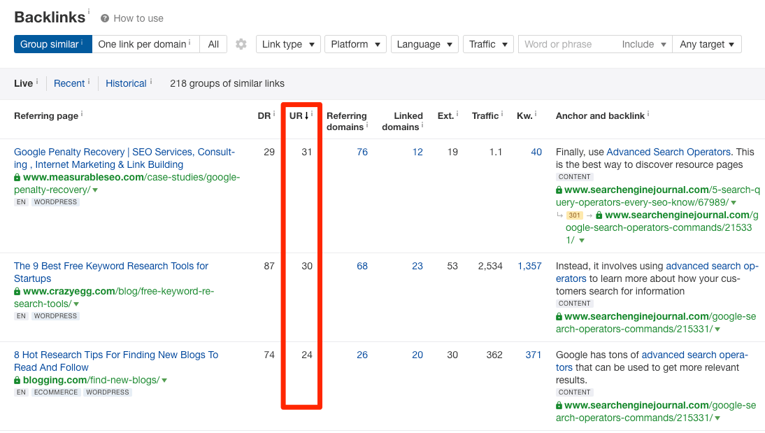 backlinks 1 "srcset =" https://ahrefs.com/blog/wp-content/uploads/2019/09/ur-backlinks-1.png 1094w, https://ahrefs.com/blog/wp-content/ uploads / 2019/09 / ur-backlinks-1-768x435.png 768w, https://ahrefs.com/blog/wp-content/uploads/2019/09/ur-backlinks-1-680x385.png 680w "tailles = "(largeur maximale: 1094px) 100vw, 1094px