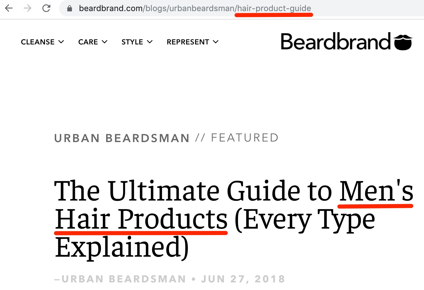Le guide ultime des produits pour cheveux pour hommes Chaque type a expliqué Beardbrand