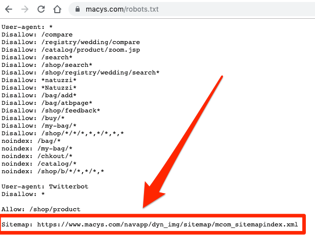 sitemap robots 1