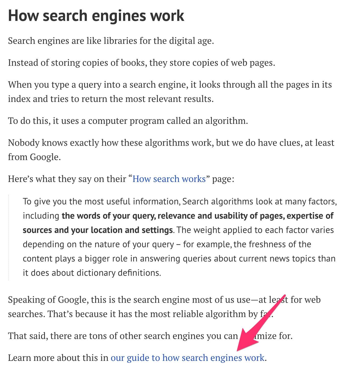 Qu'est-ce que l'optimisation des moteurs de recherche SEO? "Srcset =" https://ahrefs.com/blog/wp-content/uploads/2019/11/What_is_SEO__Search_Engine_Optimization_Explained.jpg 1348w, https://ahrefs.com/blog/wp-content/ uploads / 2019/11 / What_is_SEO__Search_Engine_Optimization_Explained-398x425.jpg 398w, https://ahrefs.com/blog/wp-content/uploads/2019/11/What_is_SEO__Search_Engine_Ongine_Optimisation_Développement 100vw, 1348px