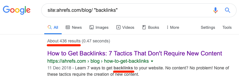 backlinks site search