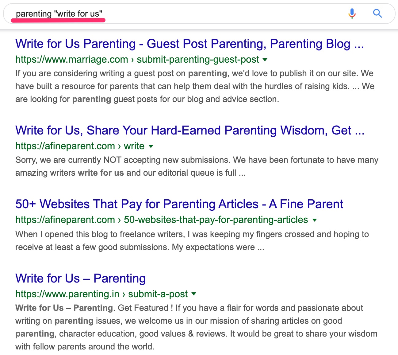 parenting write for us Google Search