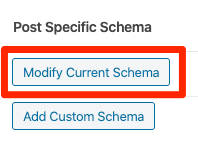 modify current schema 1