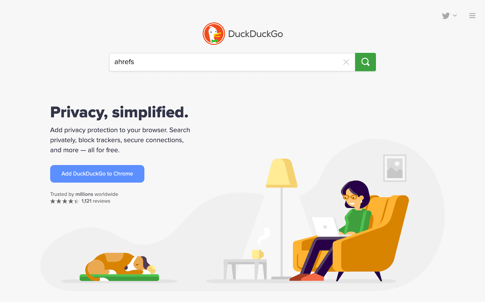 DuckDuckGo alternative Search Engine
