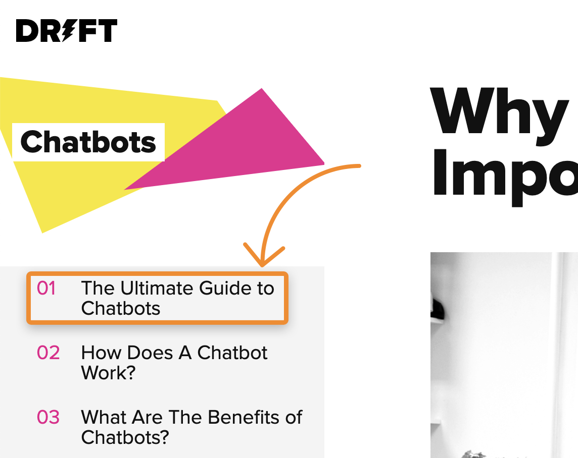 drift chatbot has scrollbars upon opening