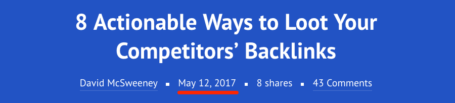 8 actionable ways to loot your competitors backlinks