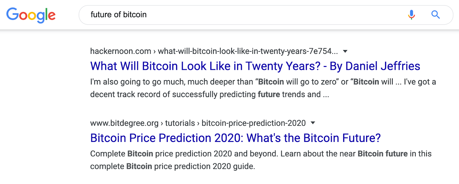 13 serp future of bitcoin