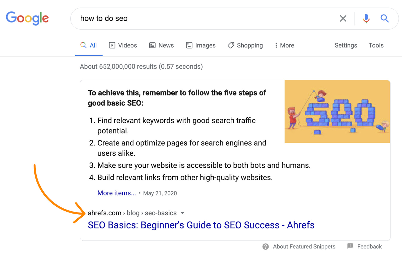 1 how to do seo google search