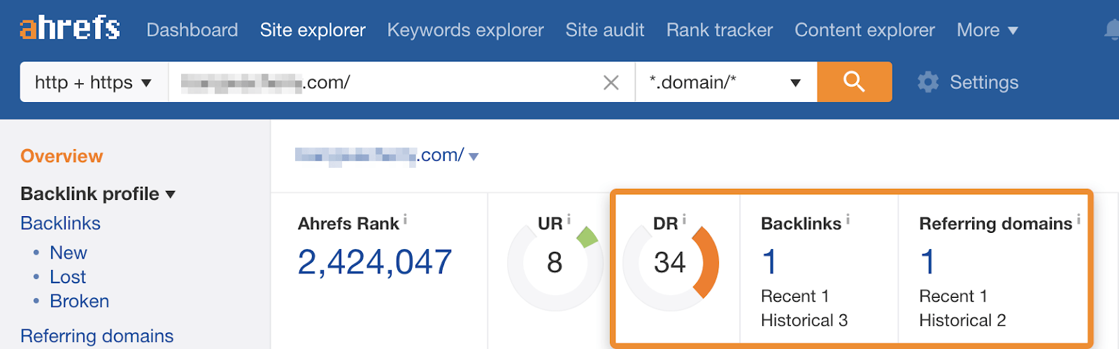 Website Authority Checker Ahrefs