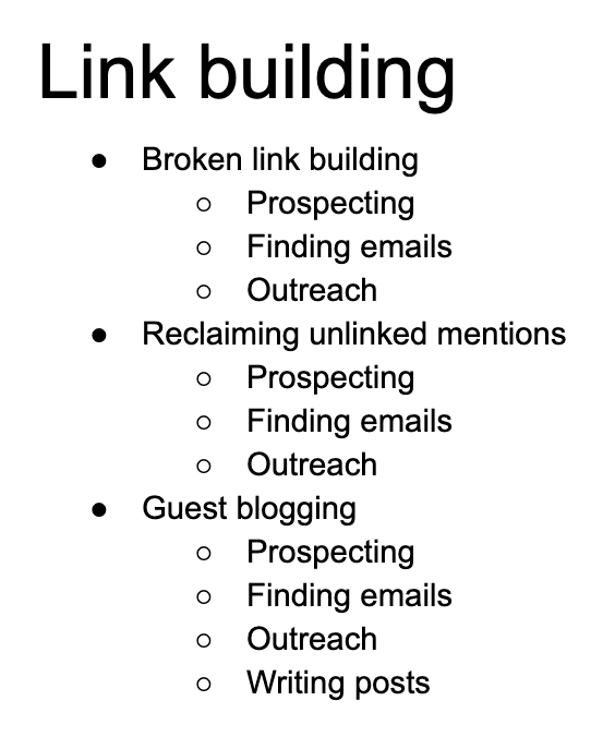 data model schema projects tasks and subtasks