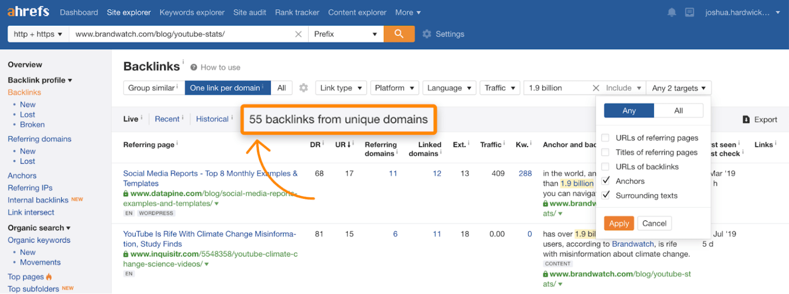 Link Building Case Study: How We Built Backlinks With a 'Stats' Page ...