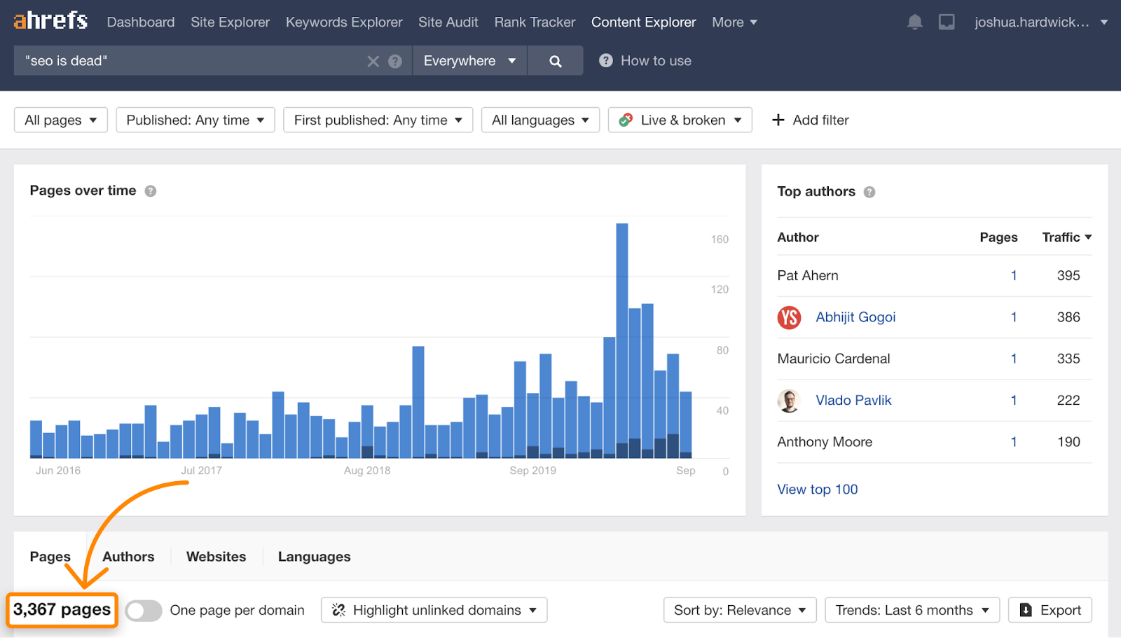 1 seo está morto