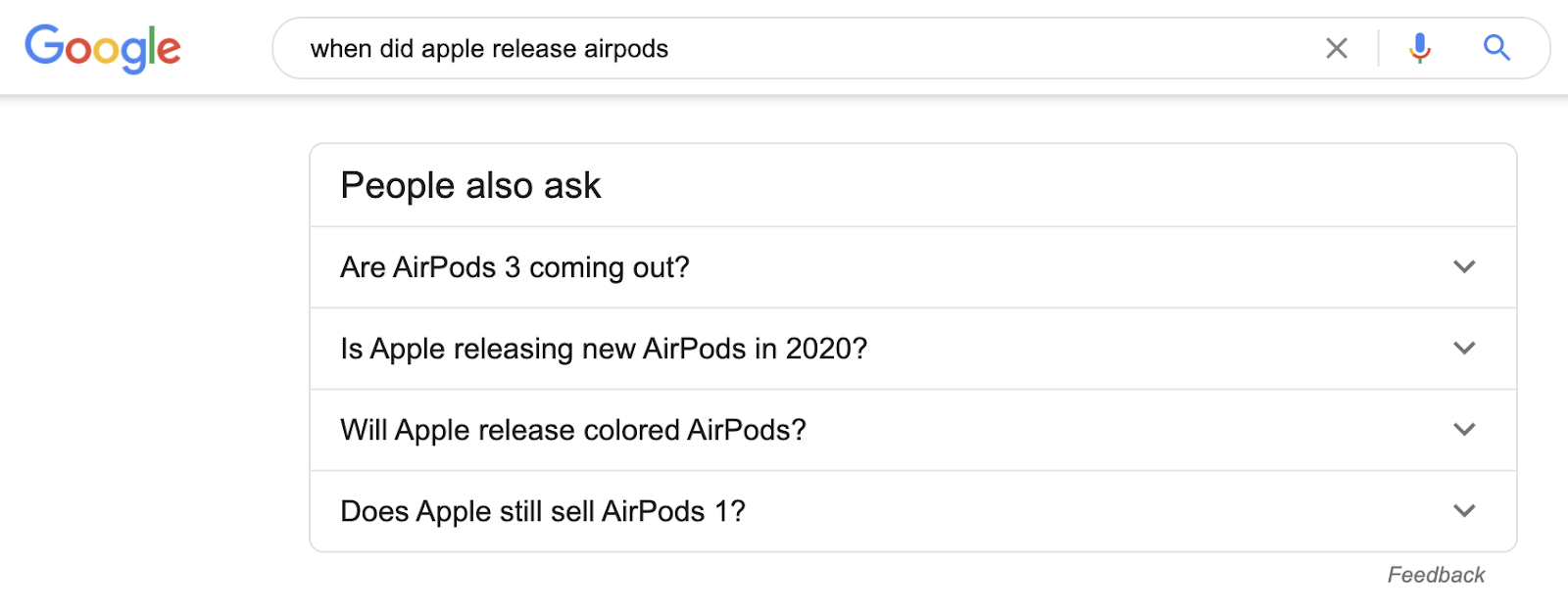 25 when did apple release airpods paa
