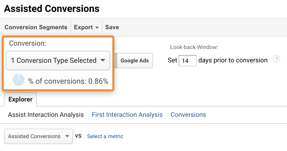 7 assisted conversions