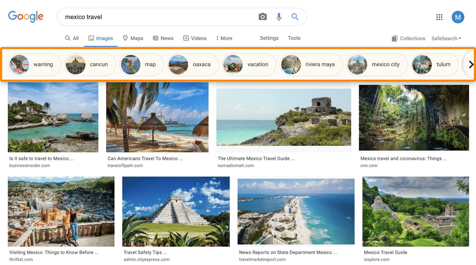 16 entités google images