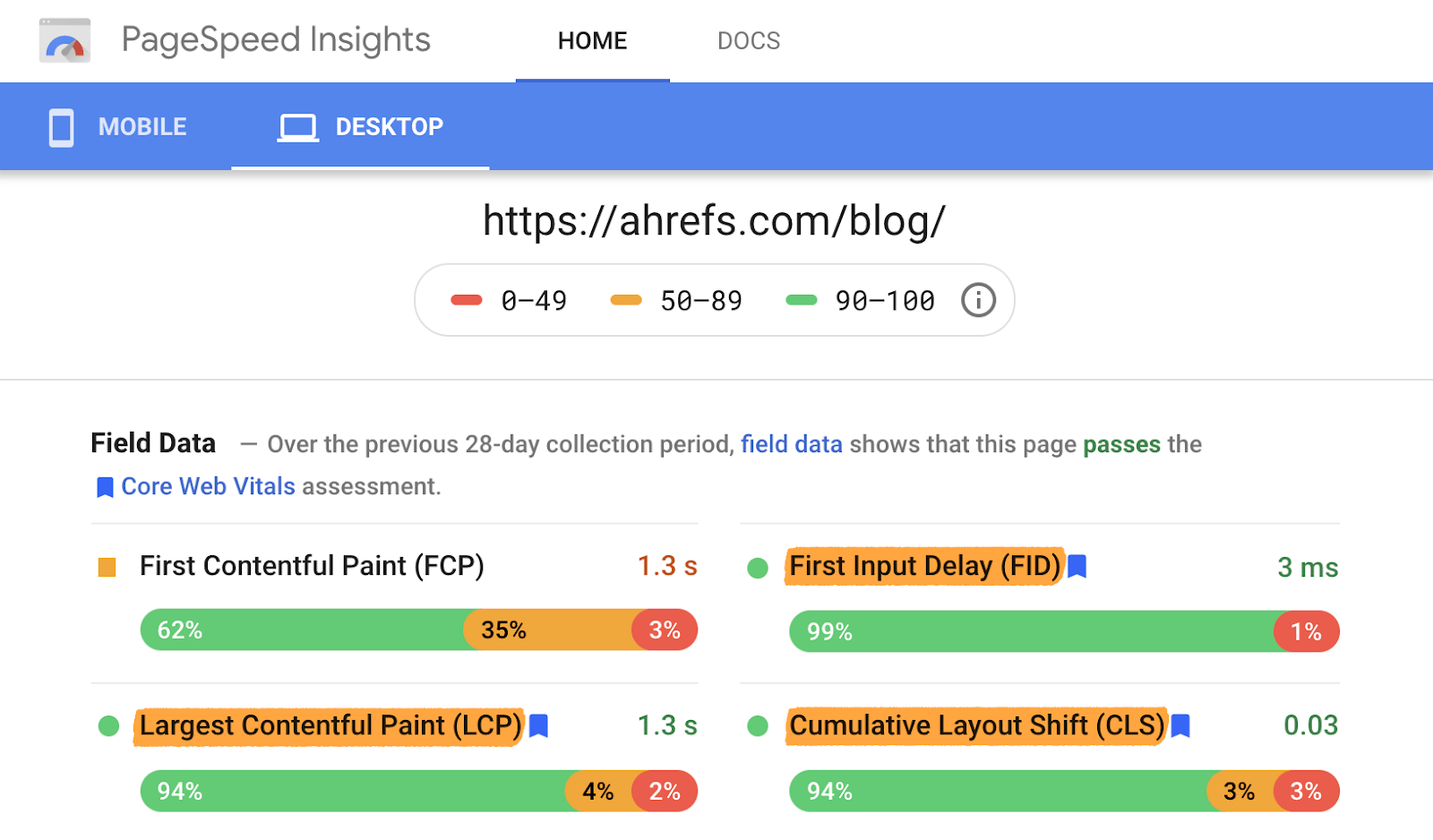 10 pagespeed insights 2