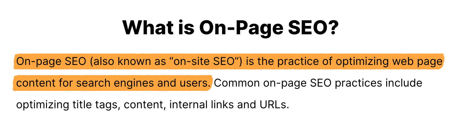 On-Page SEO: Complete Beginner's Guide 9