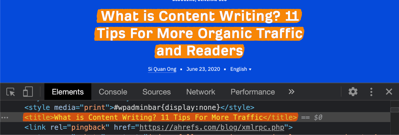 write blog articles