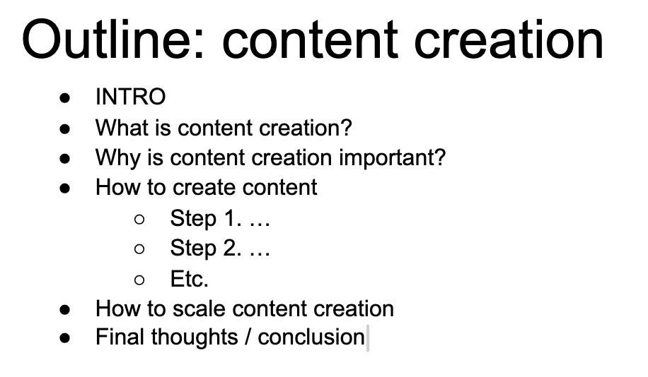 Content, Create ridiculously good content