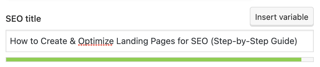 Adicionando tag de título no WordPress usando Yoast SEO