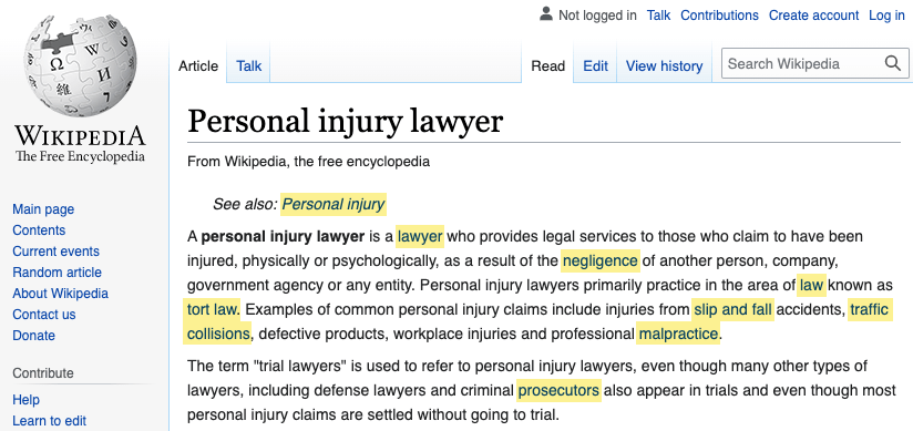 Personal injury lawyer rank with rapid url indexer